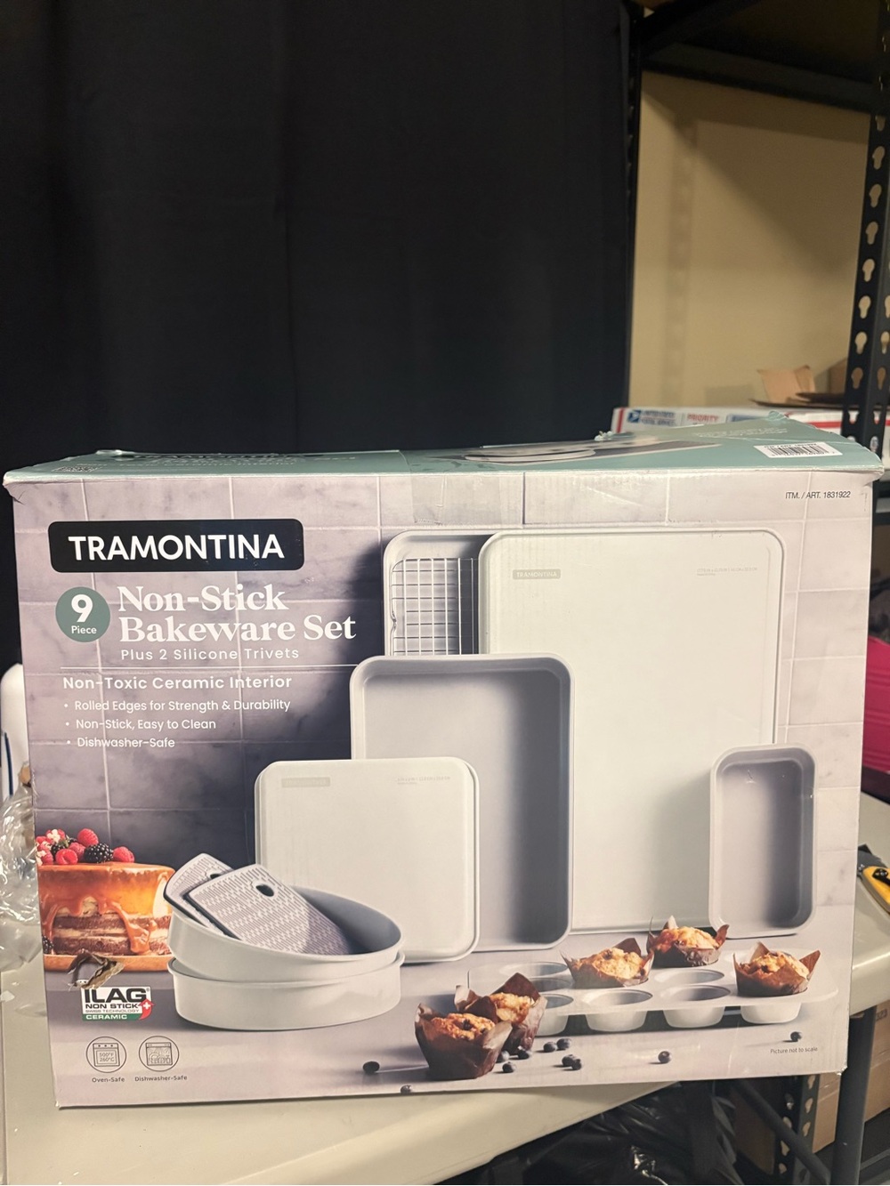 Tramontina White Non-Stick Bakeware Set - 9-Piece